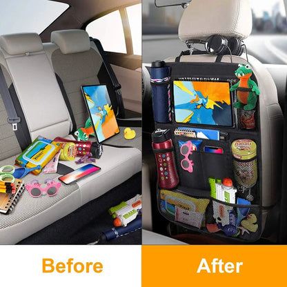 Car Back Seat Organiser with Tablet Holder